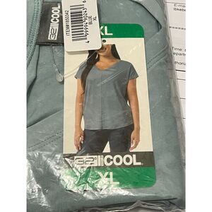 32 Degrees COOL Womens sz XL X-LARGE basic casual top soft lightweight green